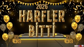 HARFLER BİTTİ DİJİTAL PANO 11