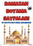 RAMAZAN BOYAMA SAYFALARI 10 ADET