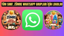 TÜM SINIF, ZÜMRE WHATSAPP GRUPLARI İÇİN LOGOLAR