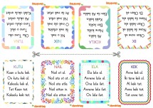 ANETİLOKU Harfleri Cep Kitapçığı