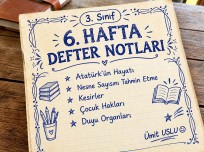 6. Hafta Defter Notları
