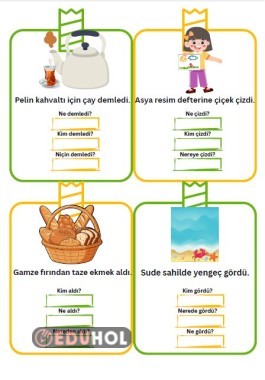 Basit okuma-anlama çalışmaları