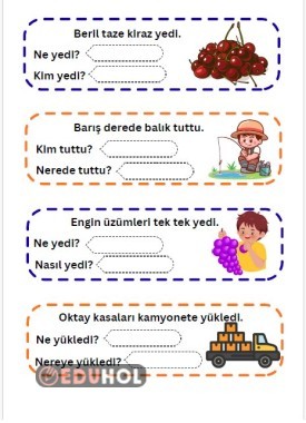 Basit okuma-anlama çalışmaları