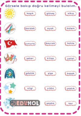 Görsele Bak, Doğru Kelimeyi Bul