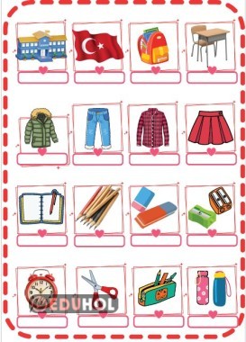 Karışık sesler görsel dikte çalışması