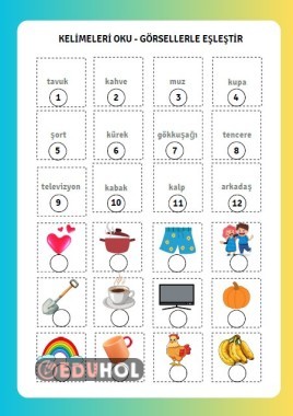 Kelime-görsel eşleştirme