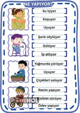 Ne yapıyor bul, boya