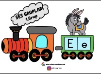 ELAKİN TRENİ KÜÇÜK BOY RENKLİ