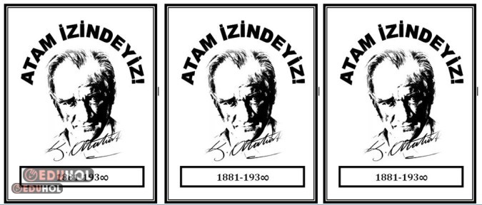 10 Kasım Atatürk Yaka Rozeti