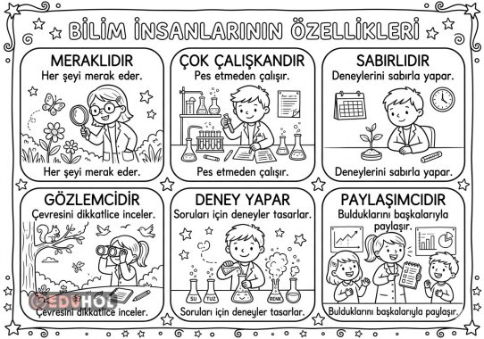 Bilim İnsanları Özellikleri