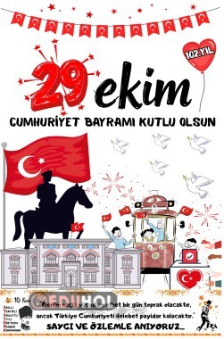 Cumhuriyet pano çalışmasını 10 Kasım'da da kullanıyoruz. Ek 4 sayfa ile...