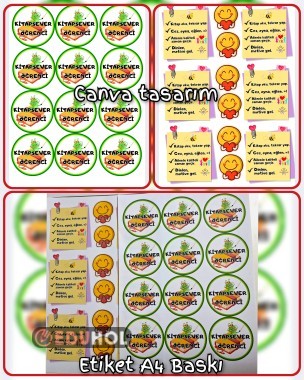 Kitapsever etiketi ve tatil planlama etiketi.