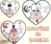 Atatürk 3D Çalışma