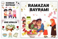 Dini Gün ve Bayramlar Defter Etiketi