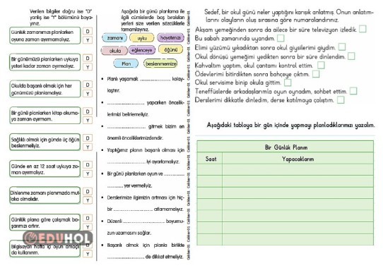 2.SINIF HAYAT BİLGİSİ 