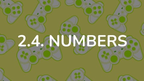 2.4. Numbers