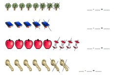 Nesnelerle çıkarma işlemi