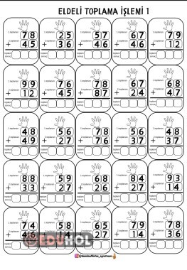 Eldeli toplama işlemi