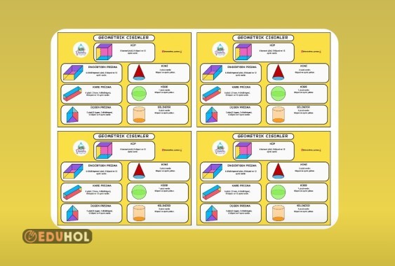 Geometrik cisimler küçük