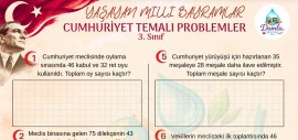 Cumhuriyet temalı problemler