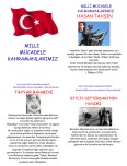 Pano çalışması milli mücadele kahramanlarini