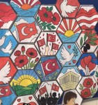 Cumhuriyet bayramı altıgen boyama