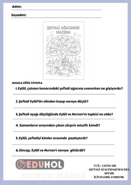 şeftali ağacındaki macera