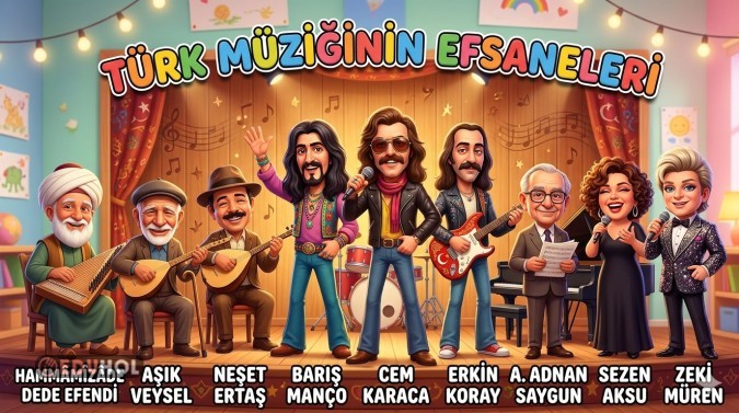 Türk müziği efsaneleri posteri