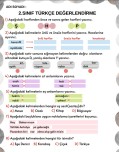 2.Sınıf Türkçe- Genel Değerlendirme