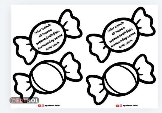 Bayram Şekeri Maketi