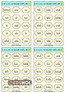 2.Grup Kelime Kartları-1