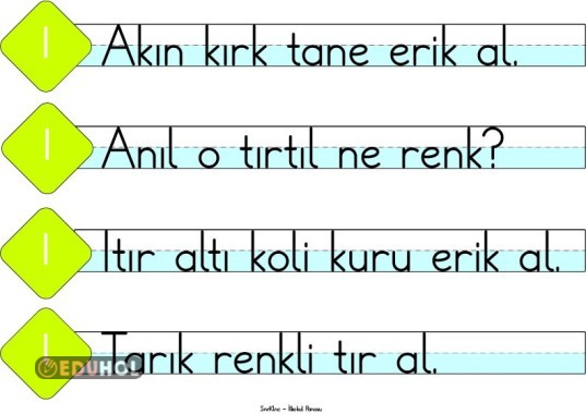 I Sesi Cümle Çubukları-3