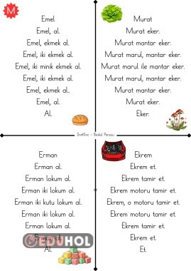 M Sesi Hızlı Okuma Çalışması