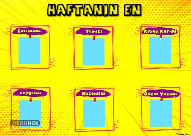 Motivasyon Panosu ( Haftanın Enleri )