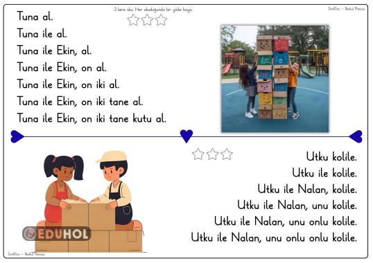 U Sesi Hızlı Okuma Çalışması