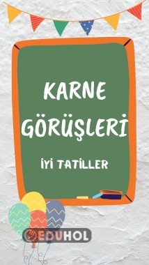 KARNE GÖRÜŞLERİ