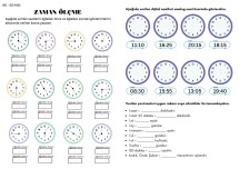 3. SINIF ZAMAN ÖLÇME DEĞERLENDİRME