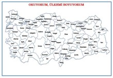KİTAP OKUYORUM, ÜLKEMİ BOYUYORUM