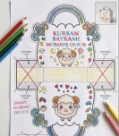 Kurban Bayramı Boya Kes Yapıştır Çanta Yapımı