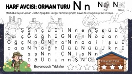 N sesi bulmaca etkinliği