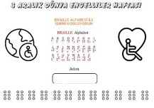 3 Aralık Dünya Engelliler Günü
