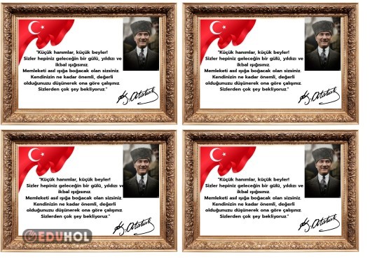 Karne için Atatürk ve Şablon