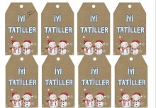 İyi Tatiller Etiketi