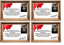 Karne için Atatürk ve Şablon