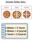 Kesirler Defter Notu