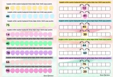 Ritmik Sayma Çalışma Kağıdı-2