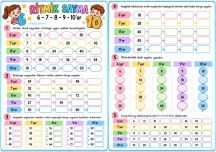 Ritmik Sayma Çalışma Kağıdı