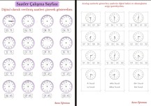 Saatler Çalışma Sayfası
