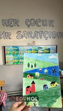 KARADENİZ BOYAMA ÇALIŞMASI