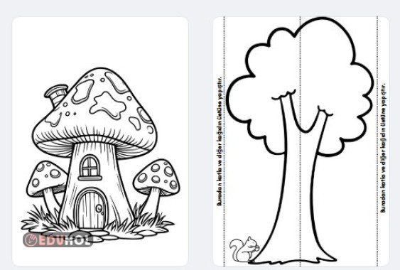 MANTAR EV VE ORMAN GÖRSEL SANATLAR